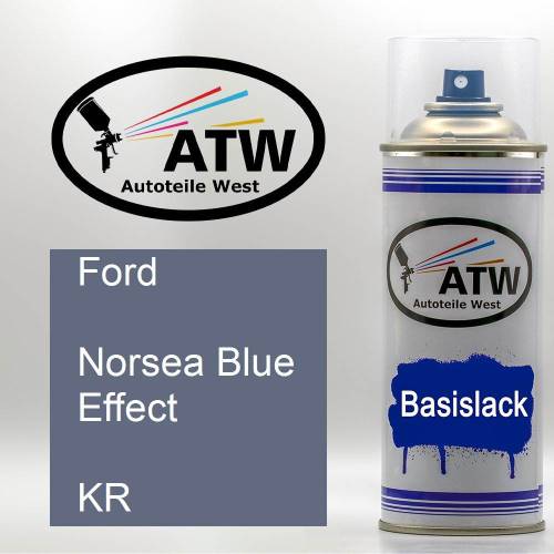 Ford, Norsea Blue Effect, KR: 400ml Sprühdose, von ATW Autoteile West.